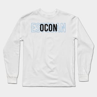 Esteban Ocon Driver Name - 2022 Season #3 Long Sleeve T-Shirt